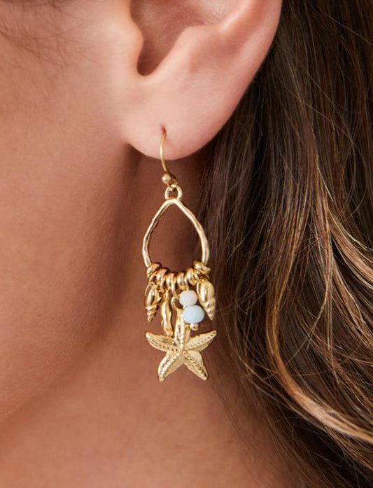 Starfish Earrings - Splash Collection