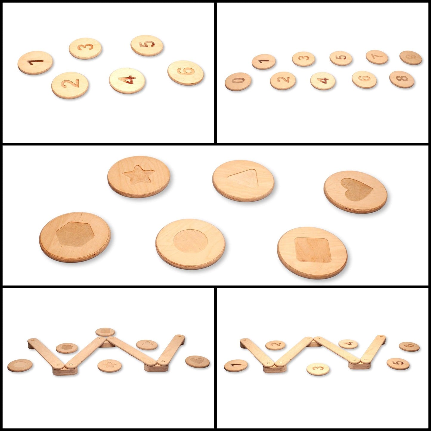 Montessori Balance Beam and Stepping Stones Set | Play | Kitchen + Metal