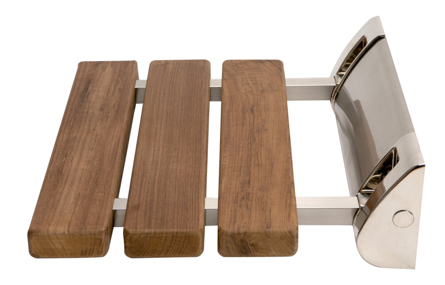 ALFI brand ABS14 14" Folding Teak Wood Shower Seat Bench