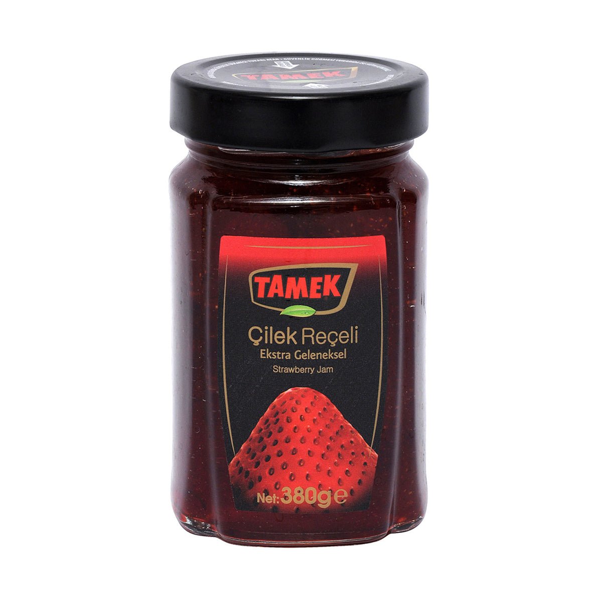 Tamek Premium Strawberry Jam - Natural Flavor, Rich In Sweetness And Freshness, 400g