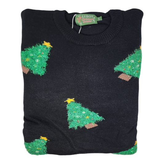 Festive Christmas Sweatershirt - Tinsle Tree -