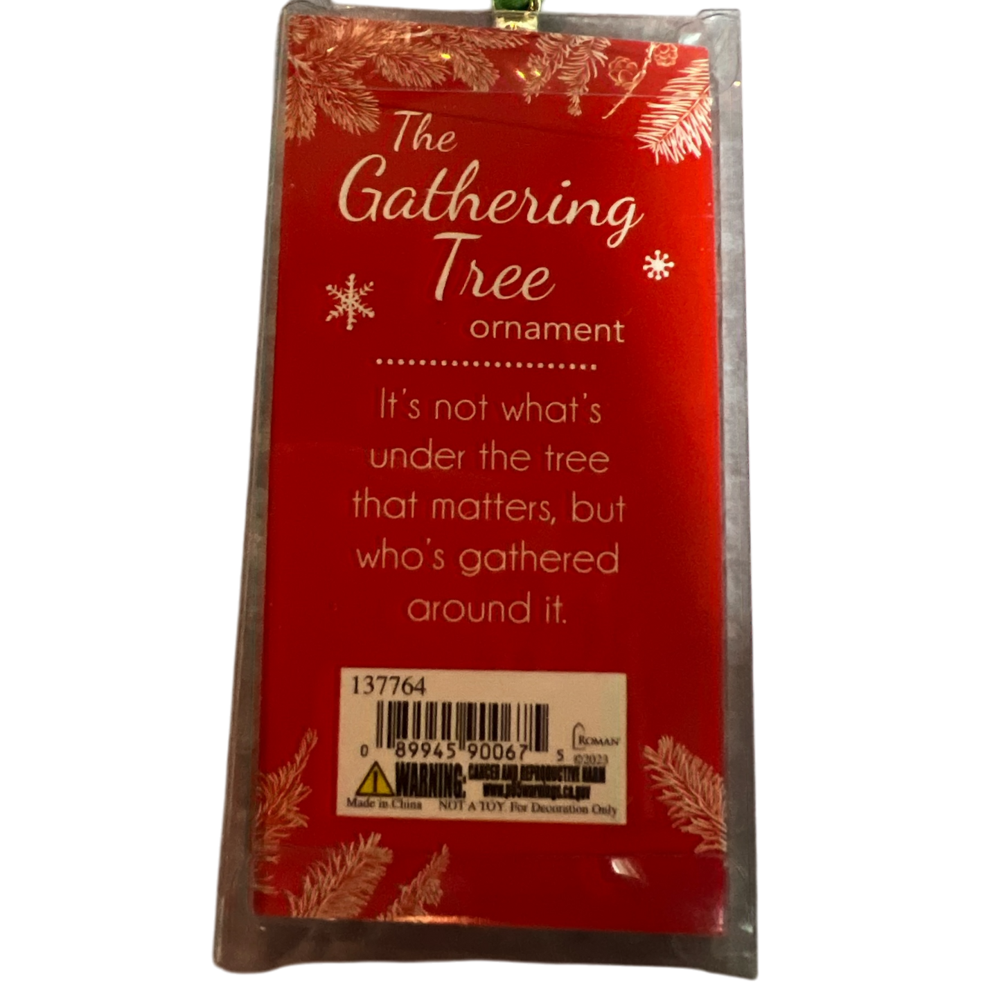 Holiday Gathering Tree Ornament