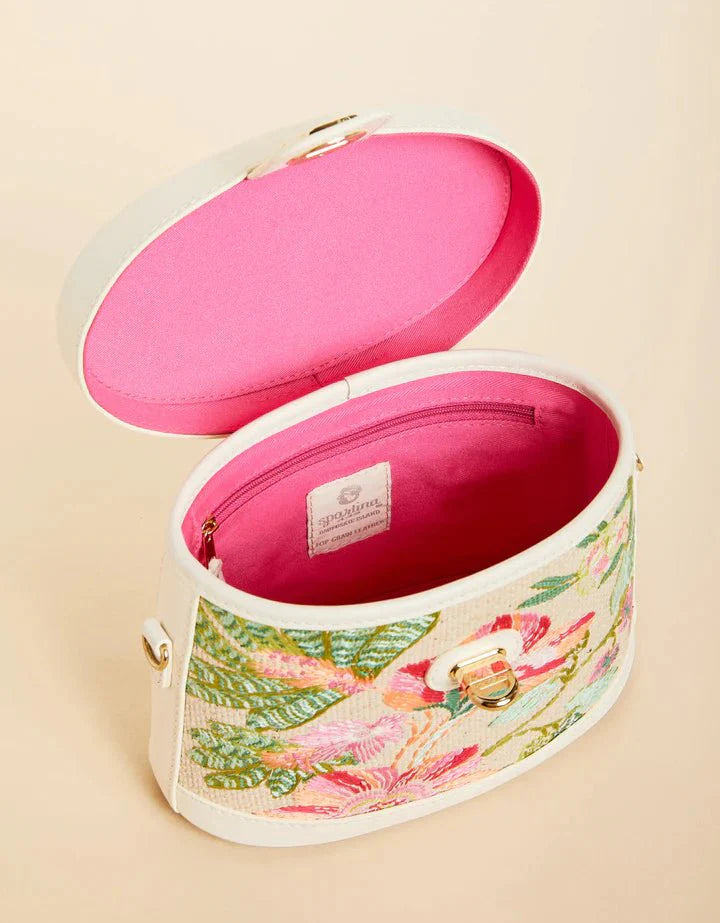 Trunk Crossbody Flamingo Pineapple
