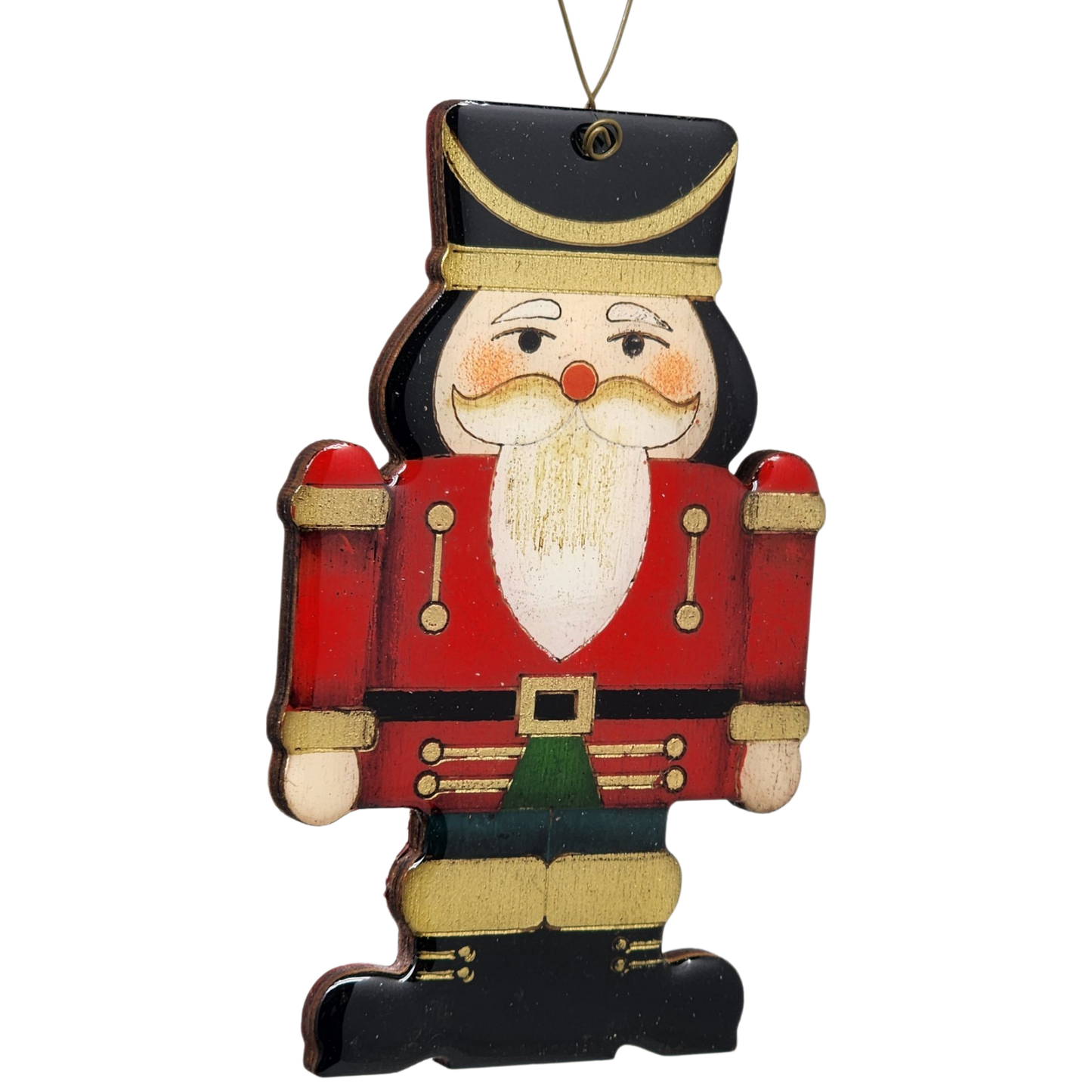 Regal Wooden Nutcracker - Red