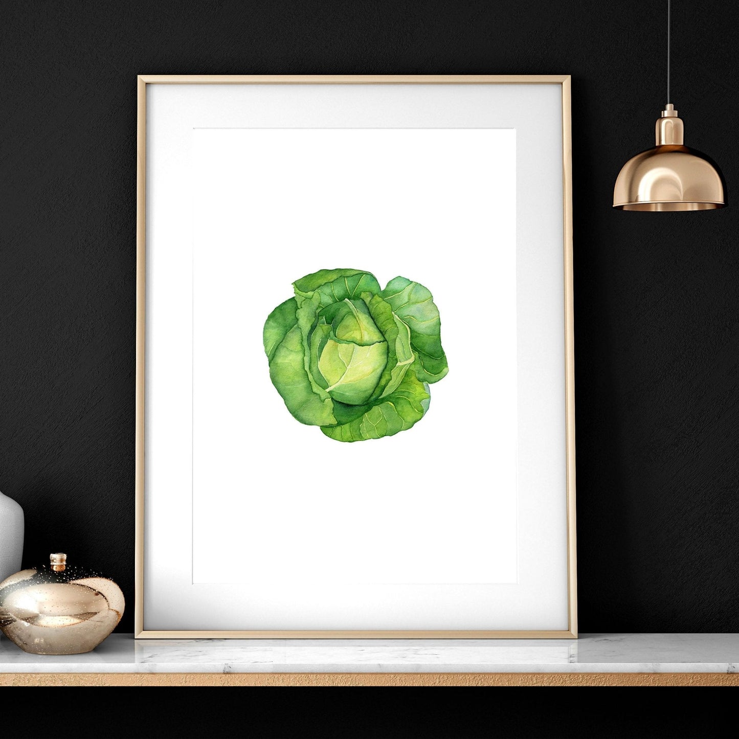Artwork for the kitchen | Set of 3 framed wall art