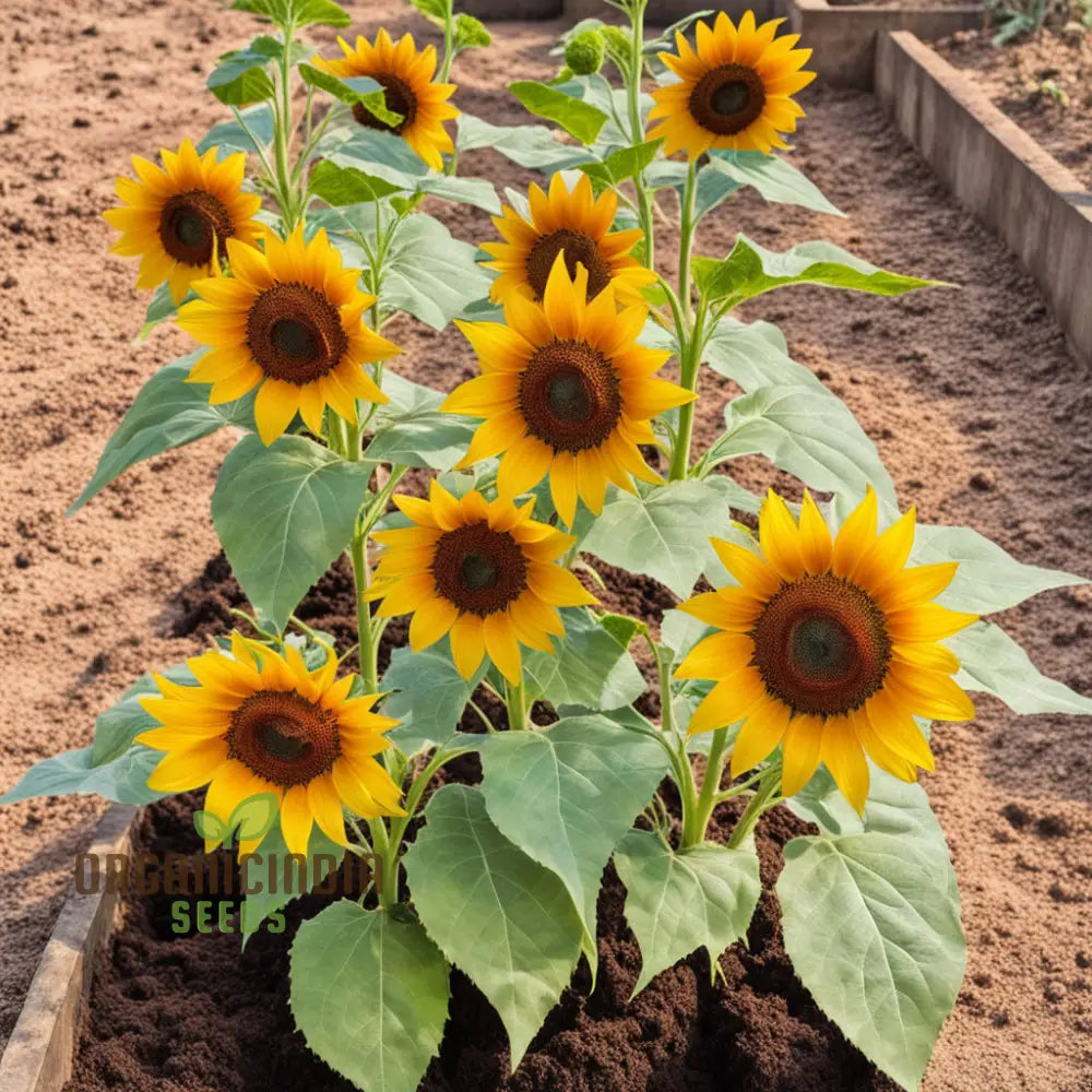 Vibrant Chocolate Sunflower Seeds - Grow Stunning Sunflowers with Rich Chocolate Petals
