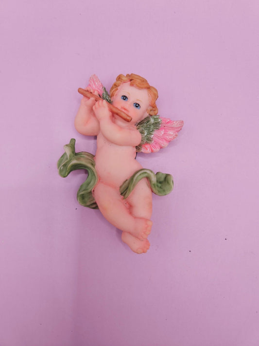 Vintage Angel Cherub Magnets | 6 Styles | Instrument Playing Angels | 3"