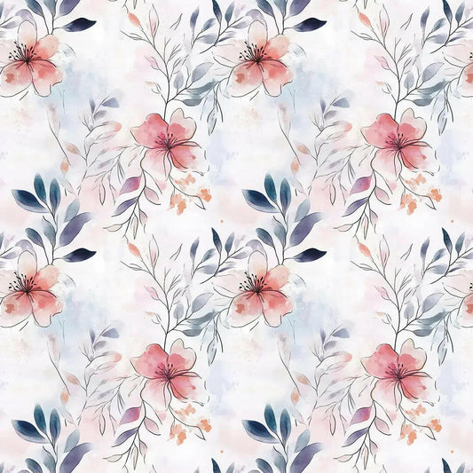 Whispering Petals Watercolor Dream