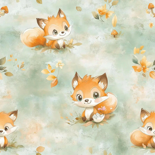 Enchanted Fox & Autumn Meadow
