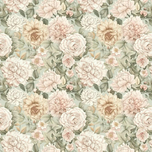 Heirloom Blush Garden Tapestry