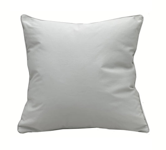 White Egret Right Indoor/Outdoor Throw Pillow
