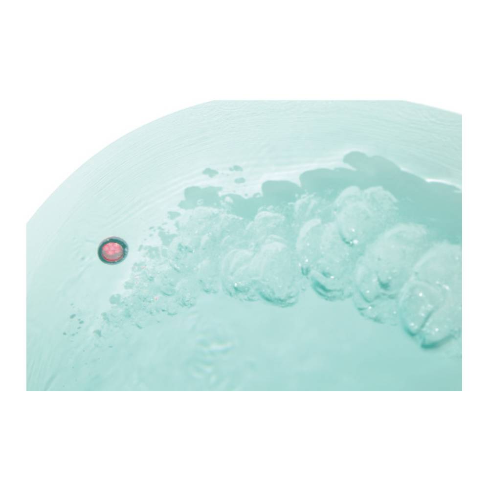 EAGO AM2130 66" Round Free Standing Acrylic Air Bubble Bathtub
