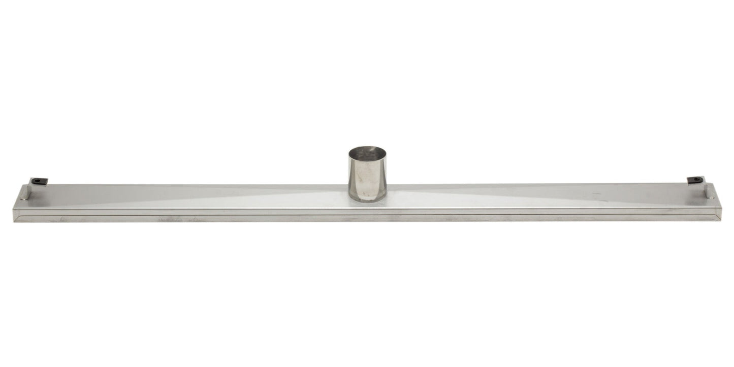 ALFI brand ABLD36A 36" Modern Stainless Steel Linear Shower Drain w/o Cover