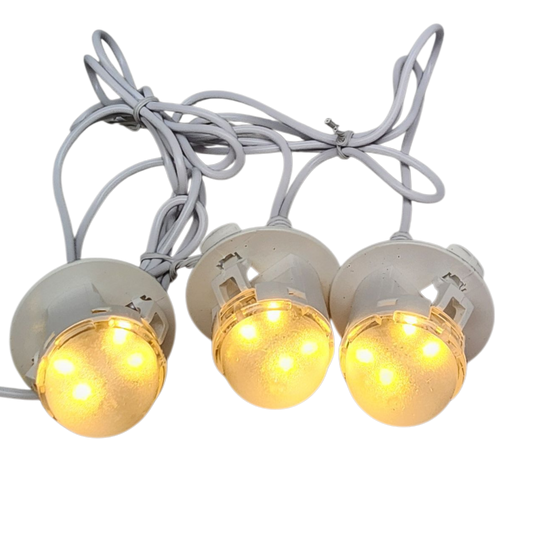Three LED Light String - Type L To 3 Moonlander Clip Lights