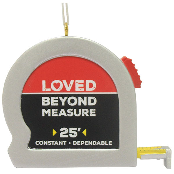 Tape Measure Hallmark Ornament