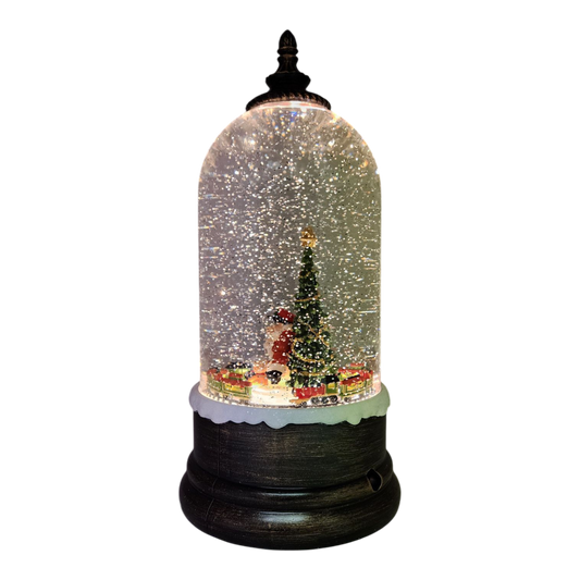 Santa's Magical Christmas Train Snow Globe