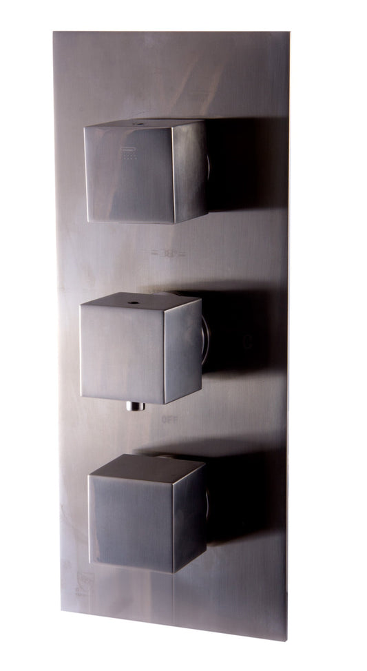 ALFI brand AB2701 Square 2 Way Thermostatic Shower Mixer