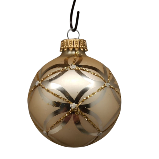 Krebs Value Glass Ornament 4 pack - Glistening Elegance