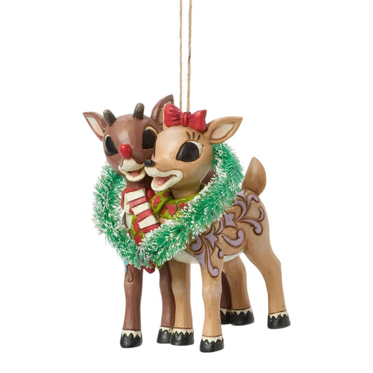 Rudolph and Clarice Ornament