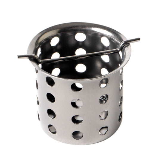 ALFI brand ABSD55C 5" x 5" Square Stainless Steel Shower Drain with Groove Holes