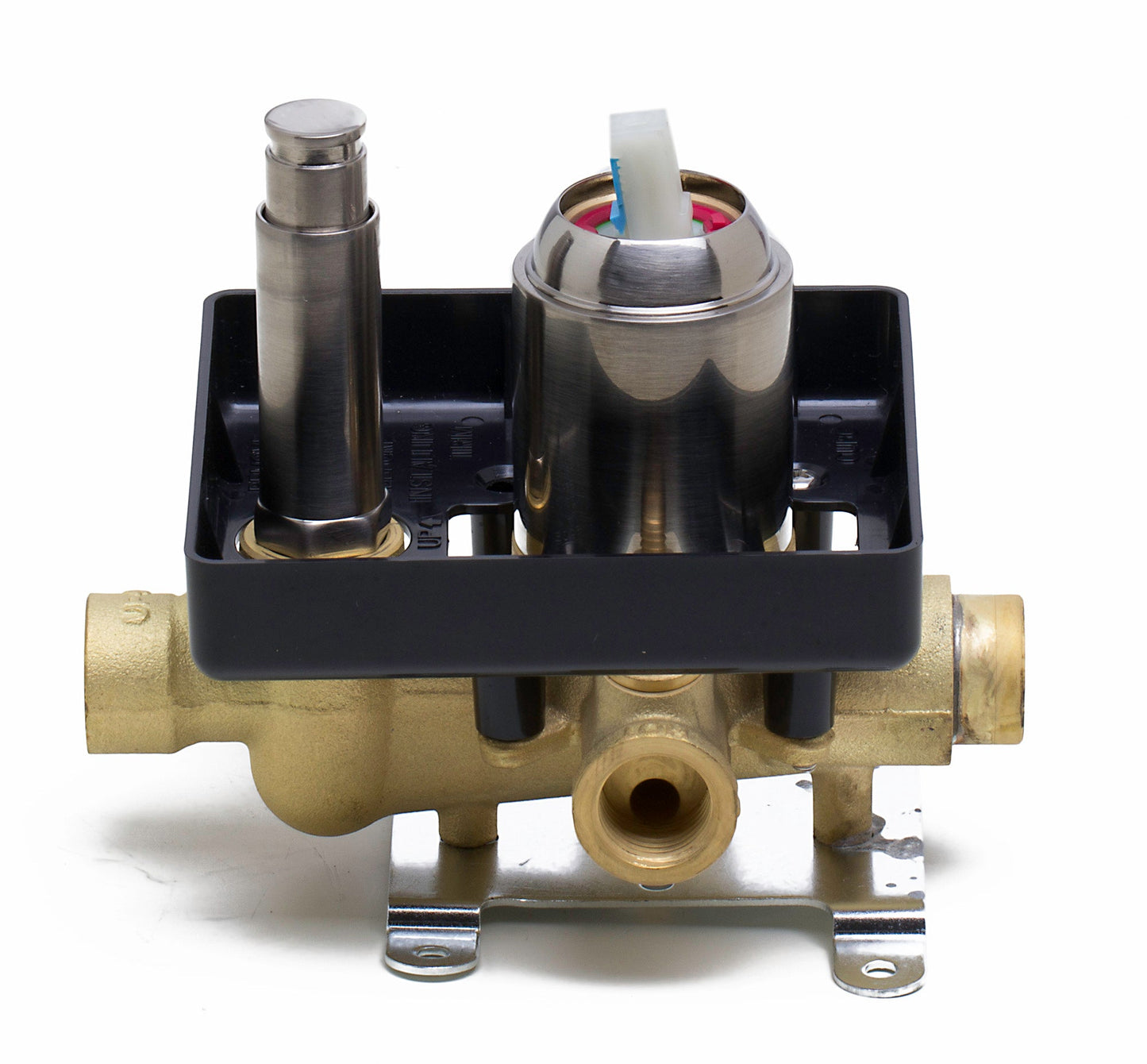 ALFI brand AB3101 Shower Valve Mixer with Rounded Lever Handle and Diverter