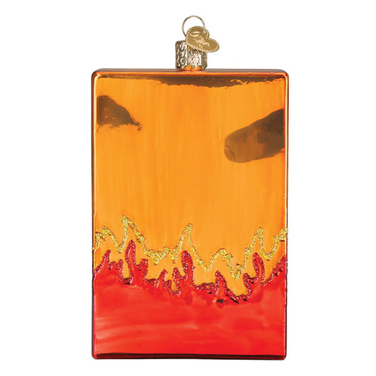 Frito Lay Vending Machine Glass Ornament