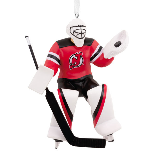New Jersey Devils Goalie Ornament