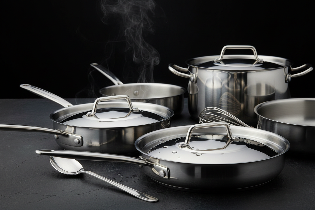 Stainless Steel Cookware Guide - Professional Performance | Kitchen + Metal