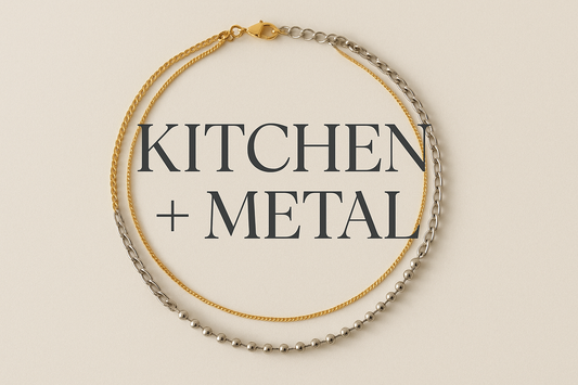 The Art of Layered Elegance: Your Complete Guide to the Three Layer Lariat Choker Necklace | Kitchen + Metal