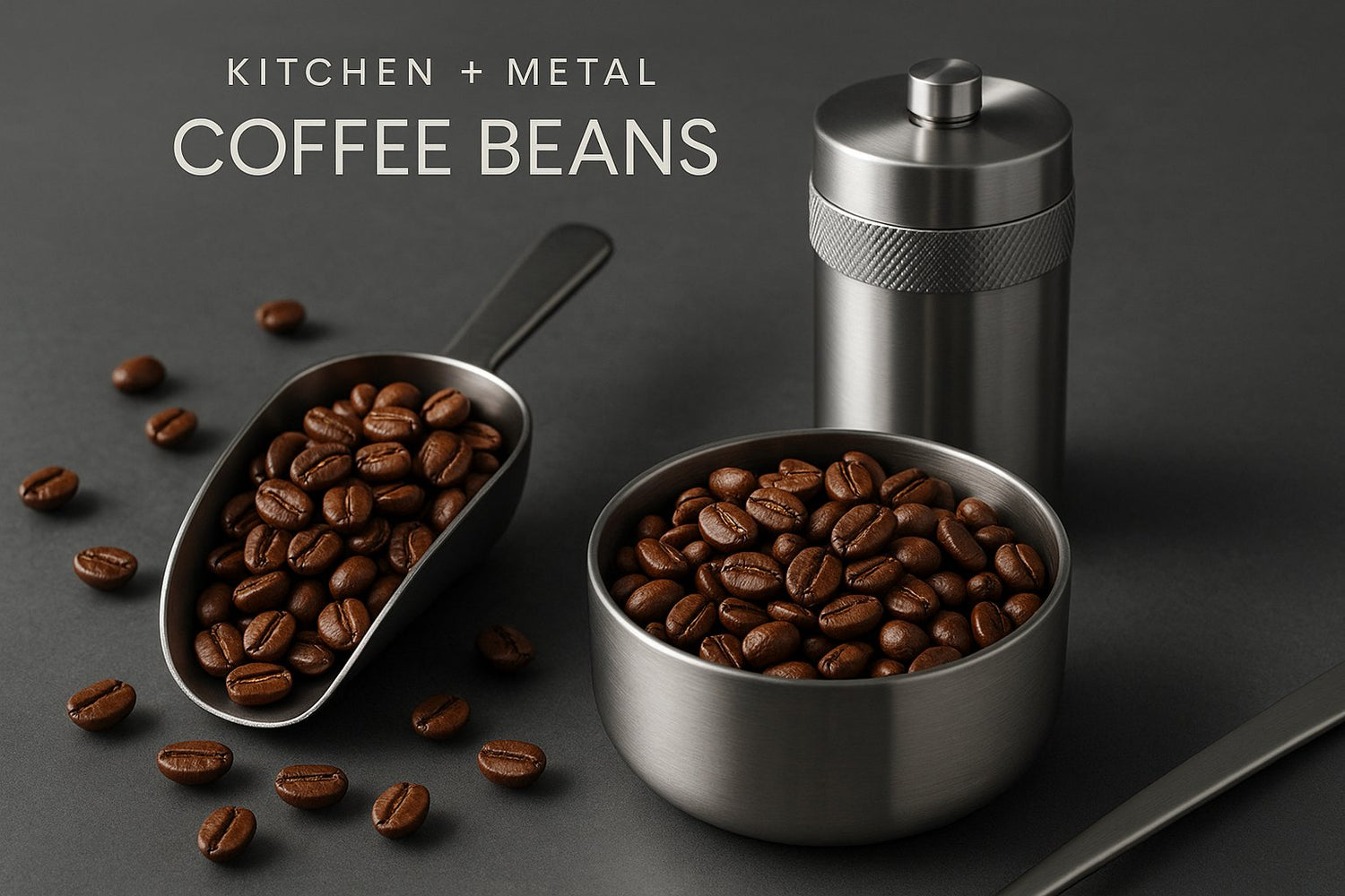 Kitchen + Metal Coffee Beans