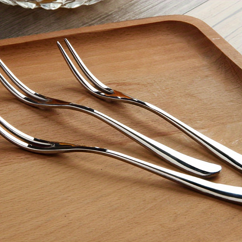 10Piece Stainless Steel Fork Set for Versatile Dining