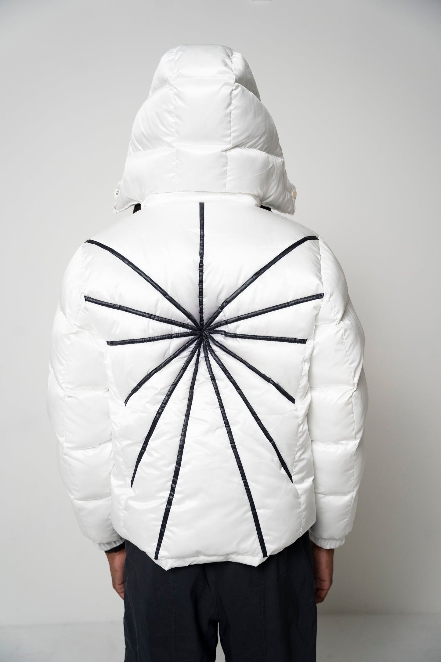 -Seraphim Angel Puffer White Longsleeve