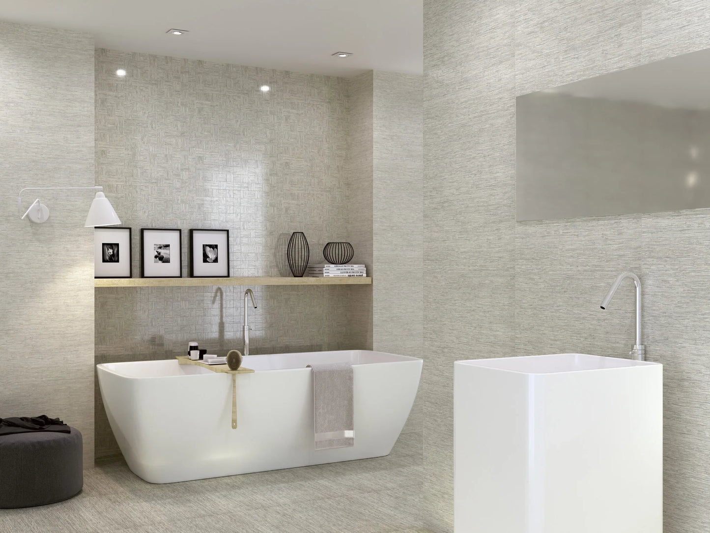 Bali Linen Look Porcelain Collection