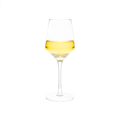 Set of 4 White Wine Glasses - 14 Oz | Glassware | Under $100 | Kitchen + Metal