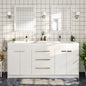 Eviva Lugano Bath Vanity with Acrylic Top and Integrated Sink (24"-84")