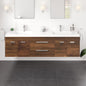 Eviva Lugano Bath Vanity with Acrylic Top and Integrated Sink (24"-84")