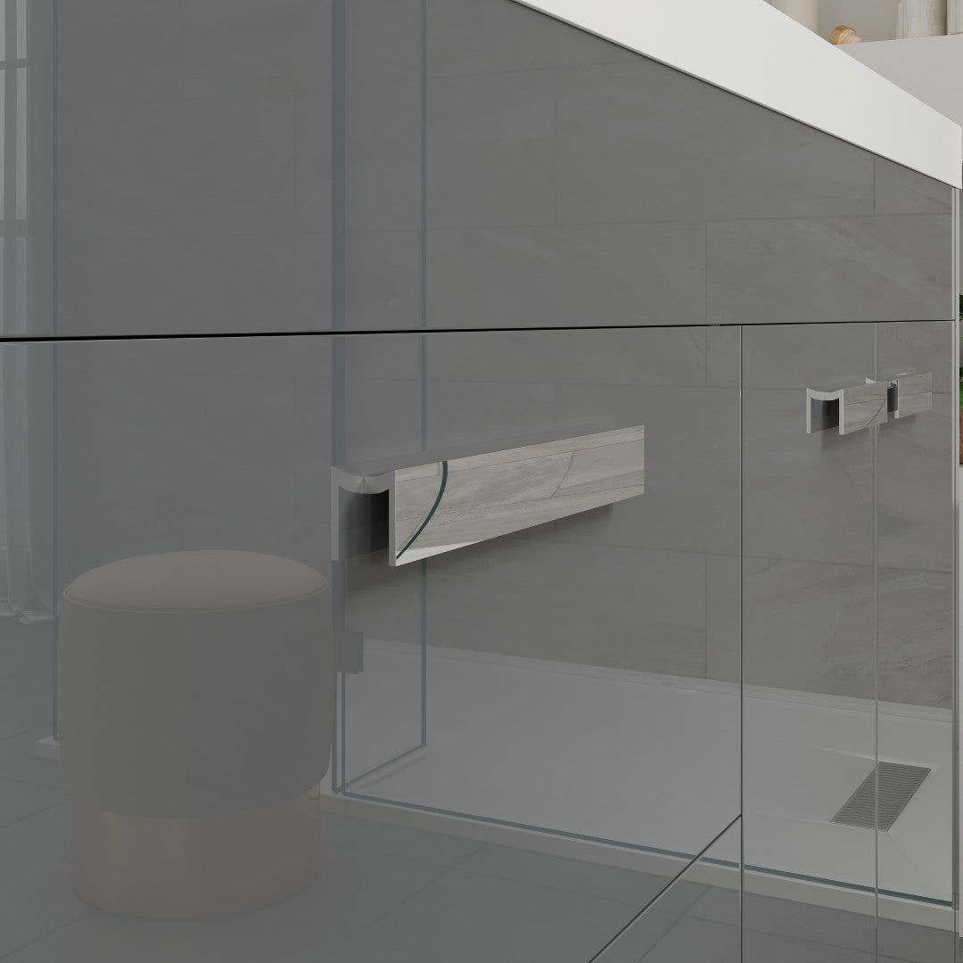 Eviva Lugano Bath Vanity with Acrylic Top and Integrated Sink (24"-84")