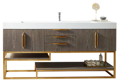 Columbia 72" Single Vanity Cabinet