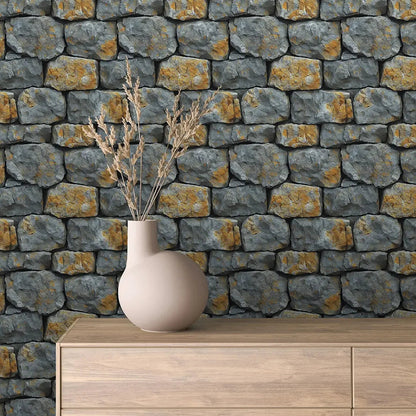 Highland Slate & Ochre Wall