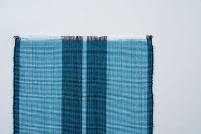 Woven Cotton Dining Placemat | Ocean Blue