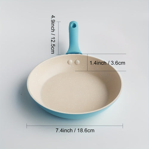NonStick Mini Aluminum Wok Dishwasher Safe Multifunctional Cooking