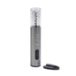 Silver Wine Opener with Stainless Steel Corkscrew | Barware & Accessories | Kitchen + Metal