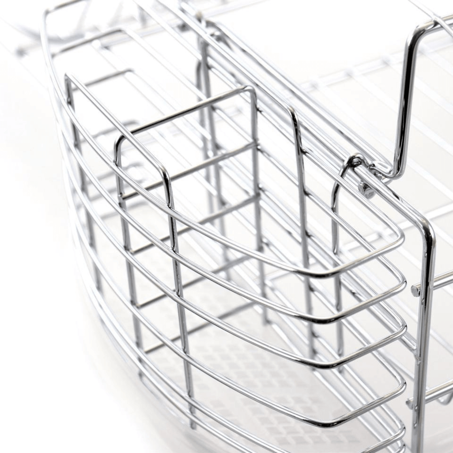 Better Chef 22" 2-Tier Chrome Deluxe Dish Rack