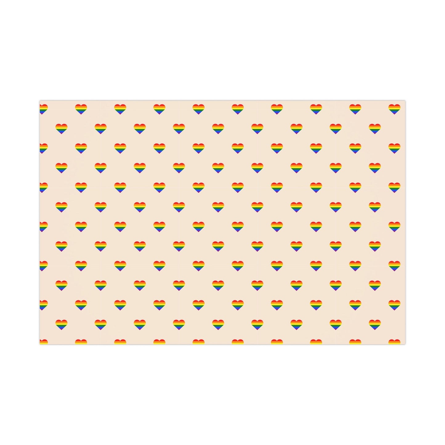 Pride Heart Wrapping Paper | Pride