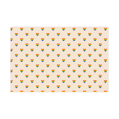 Pride Heart Wrapping Paper | Pride