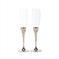 Love Toasting Champagne Flutes Set | Glassware | Under $100 | Kitchen + Metal