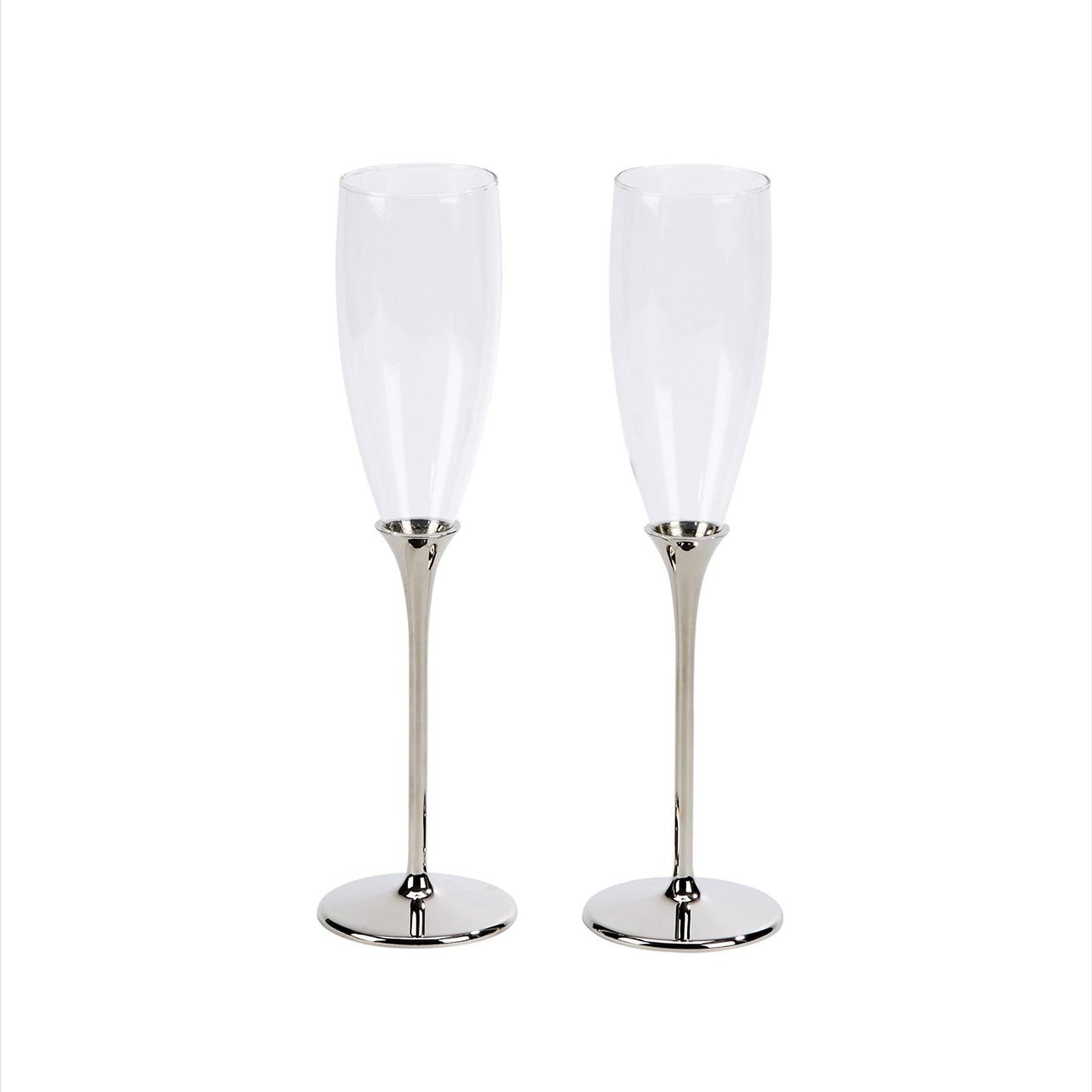 Boston Champagne Toasting Flutes Set | Glassware | Kitchen + Metal