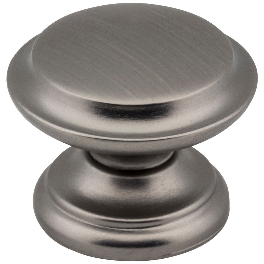 1-3/8" Diameter Satin Nickel Cordova Cabinet Knob