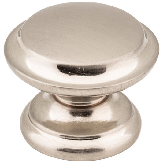 1-3/8" Diameter Satin Nickel Cordova Cabinet Knob