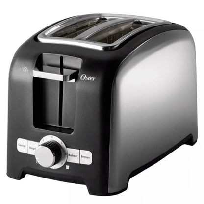 Oster 2-Slice Wide-Slot Cool-Touch Full Feature Toaster | Toaster | Kitchen + Metal